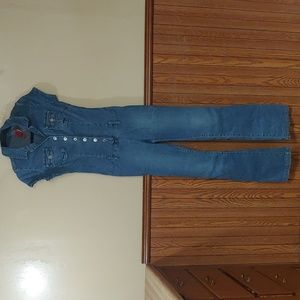 Hot Kiss Vintage Jean Jumpsuit M